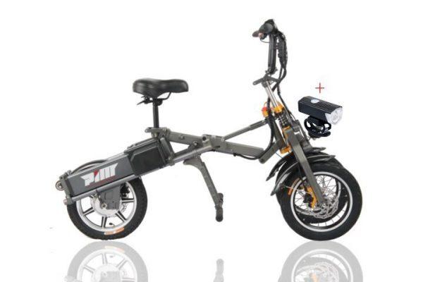 Multifunctional portable electric bicycle folding