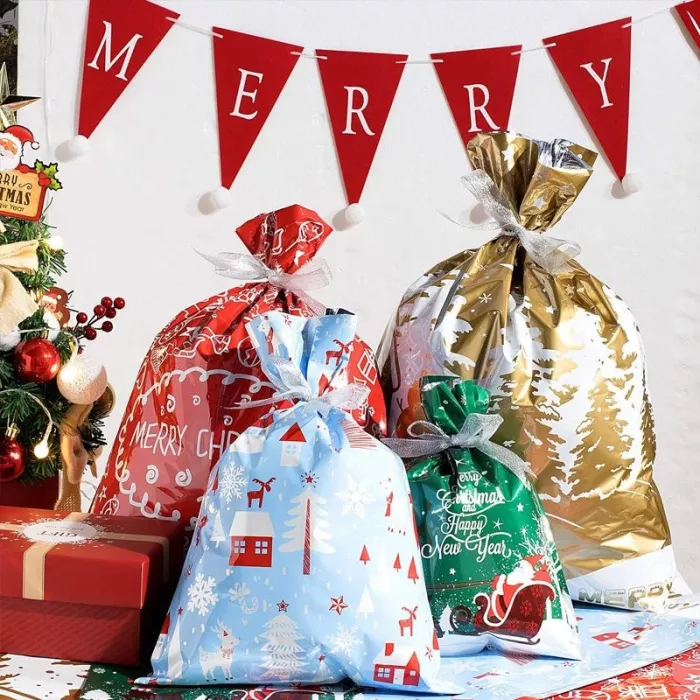 Drawstring Christmas Gift Bags🔥Recommend Buy 100pcs-babyanimal