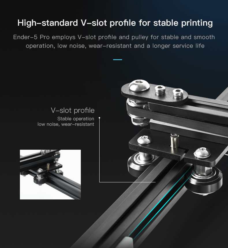 Official Creality Ender 5 Pro 3D Printer09