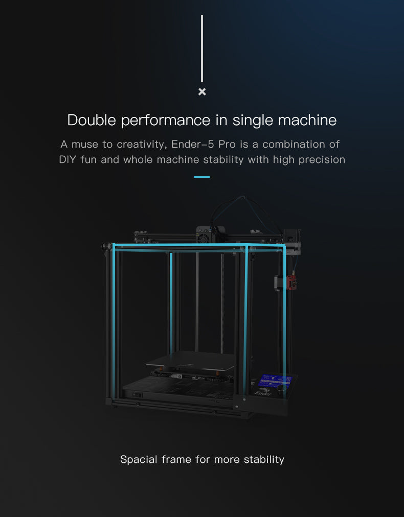 Official Creality Ender 5 Pro 3D Printer02