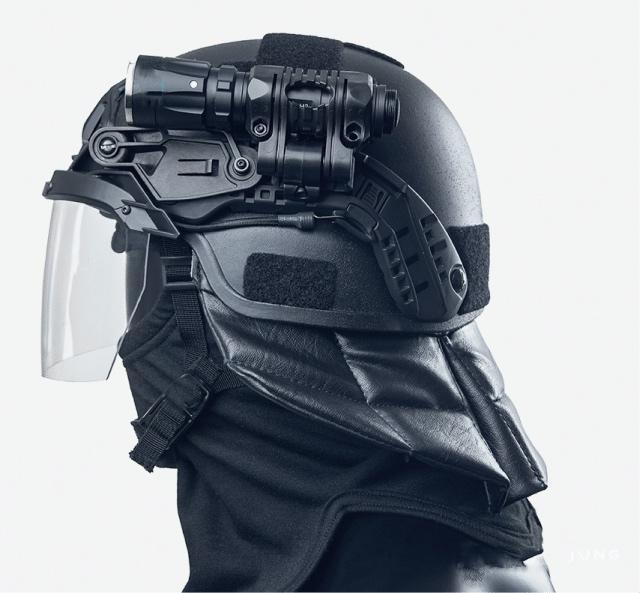 Neck Protection in Ballistic Helmets