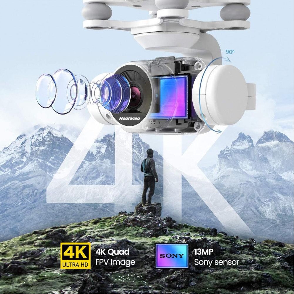 2021 LATEST 4K CAMERA ROTATION WATERPROOF PROFESSIONAL S32T&S56G DRONE