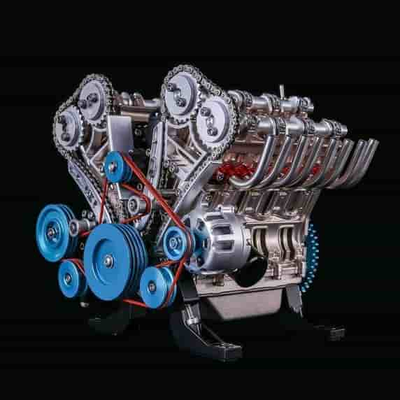 all metal v8 engine model