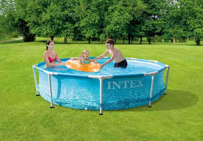 Intex 10ft X 30in Beachside Metal Frame Pool Set