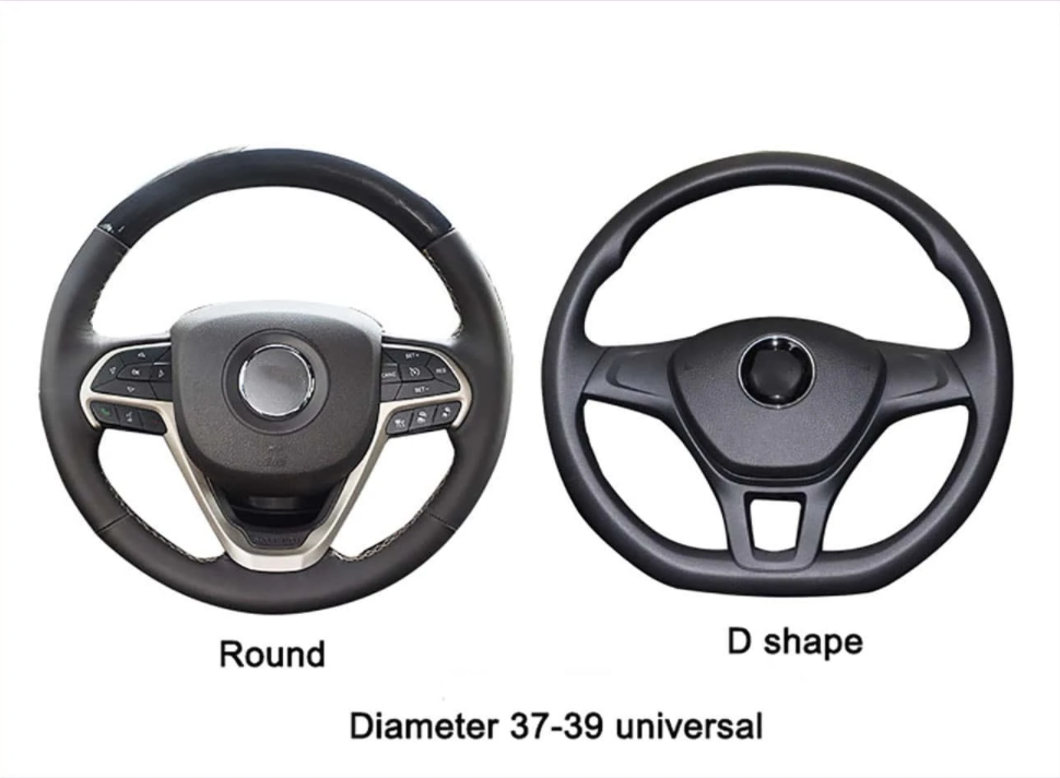 steering wheel cover leather