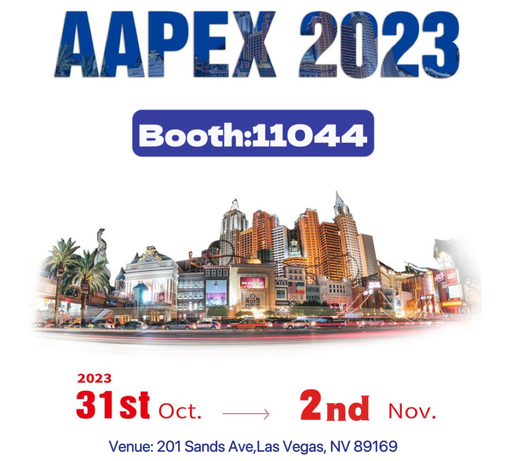 YUYAO ZHIDUO LEISURE PRODUCTS CO., LTD will attend the AAPEX（Automotive Aftermarket Products Expo）2023