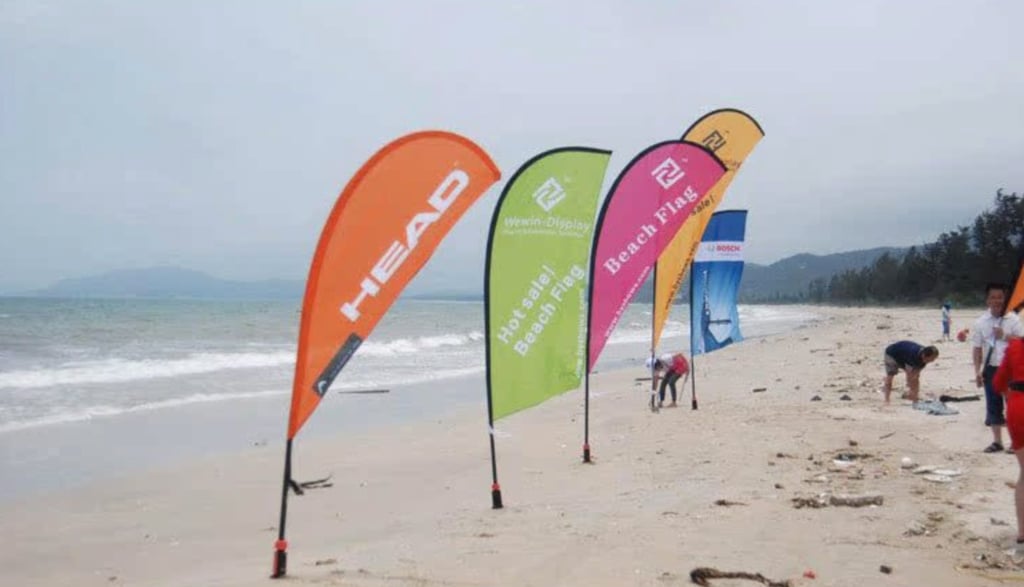 La bandera de playa: símbolo de diversión y seguridad