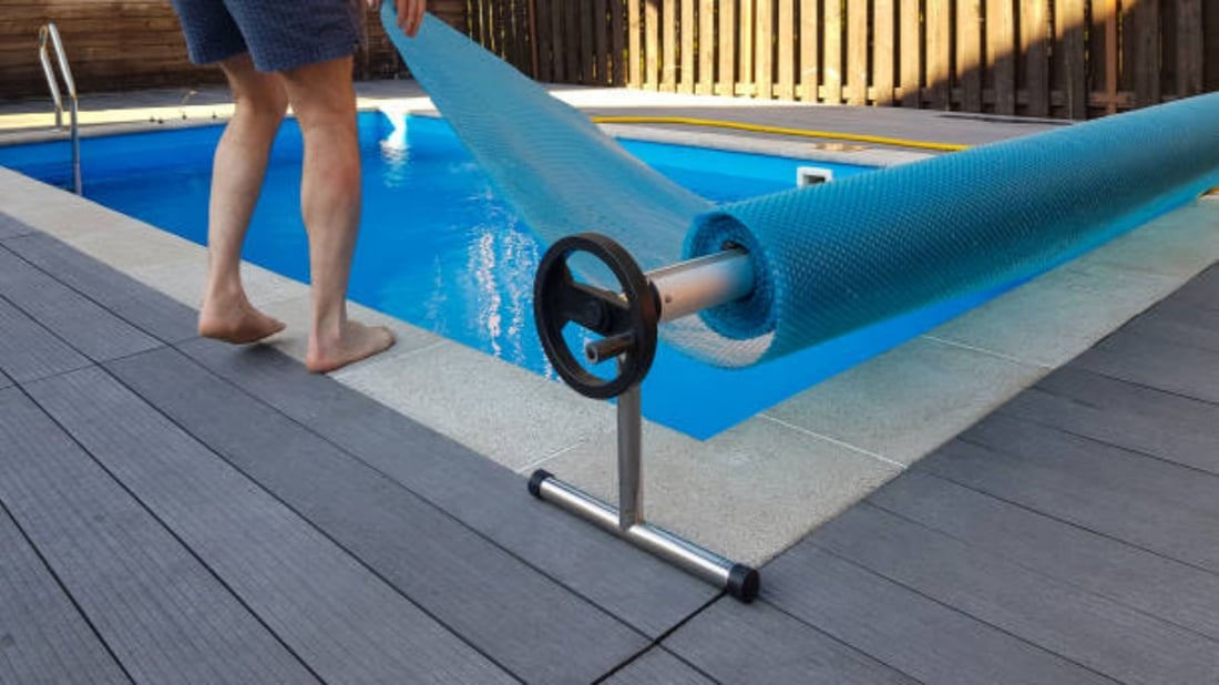 The Benefits of Using a Solar Cover with Reel for Inground Pool