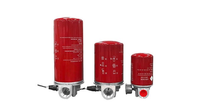 What are the characteristics of the rotary low pressure filter?