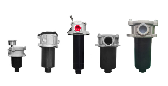 How does the return oil filter work?