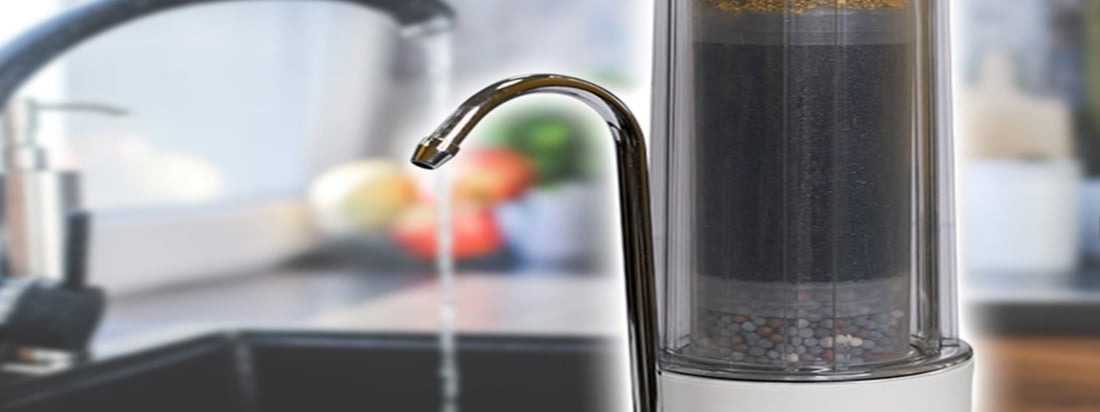Clean and Pure Countertop Water Filter