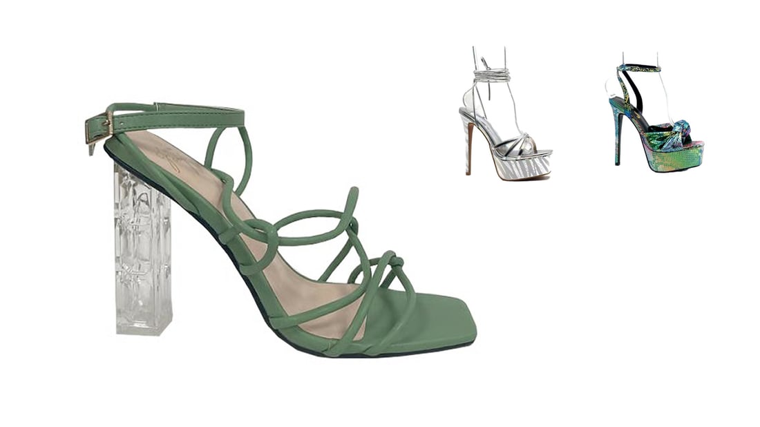 The Ultimate Guide to Fashion Square Toe Lady Sandal Crystal High Heels For Women