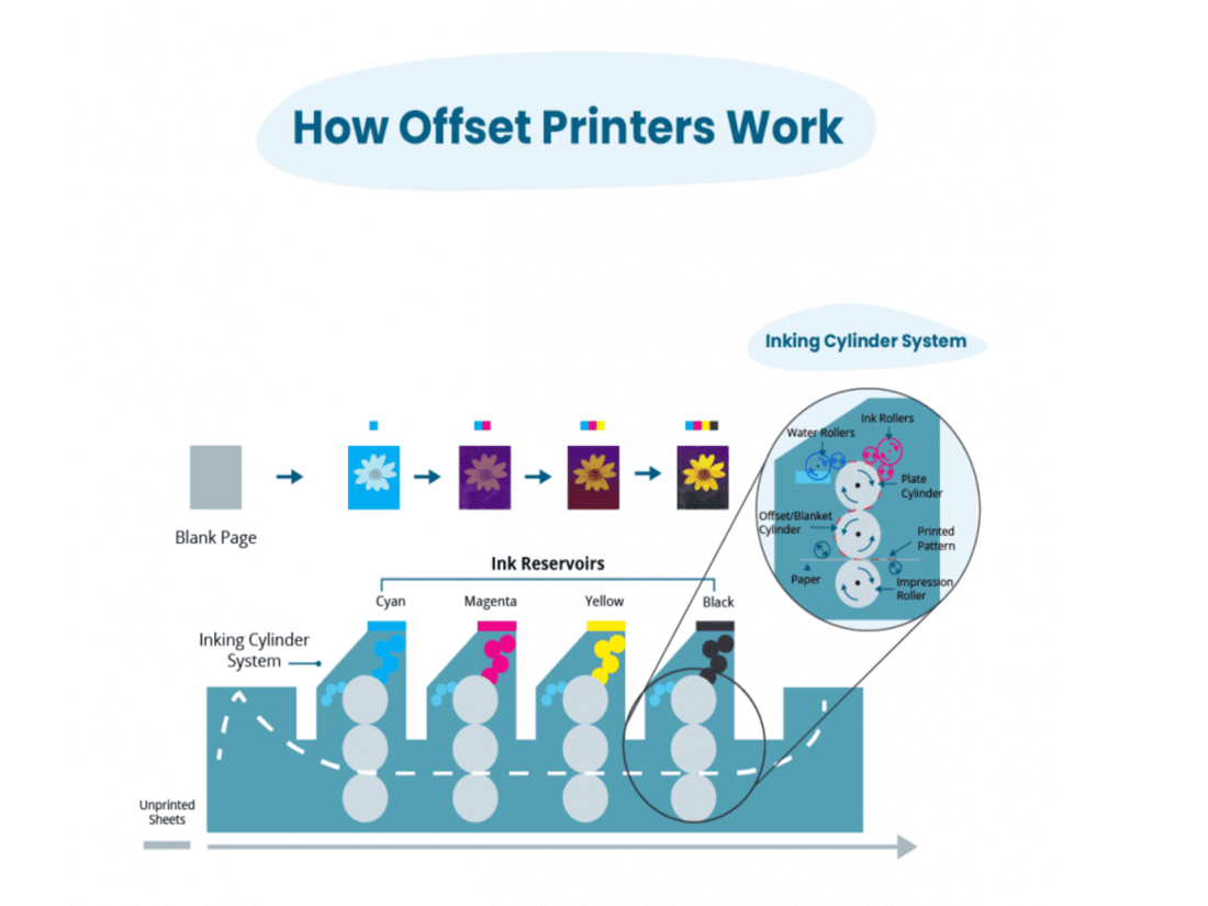 Offset Printing Process Step by Step