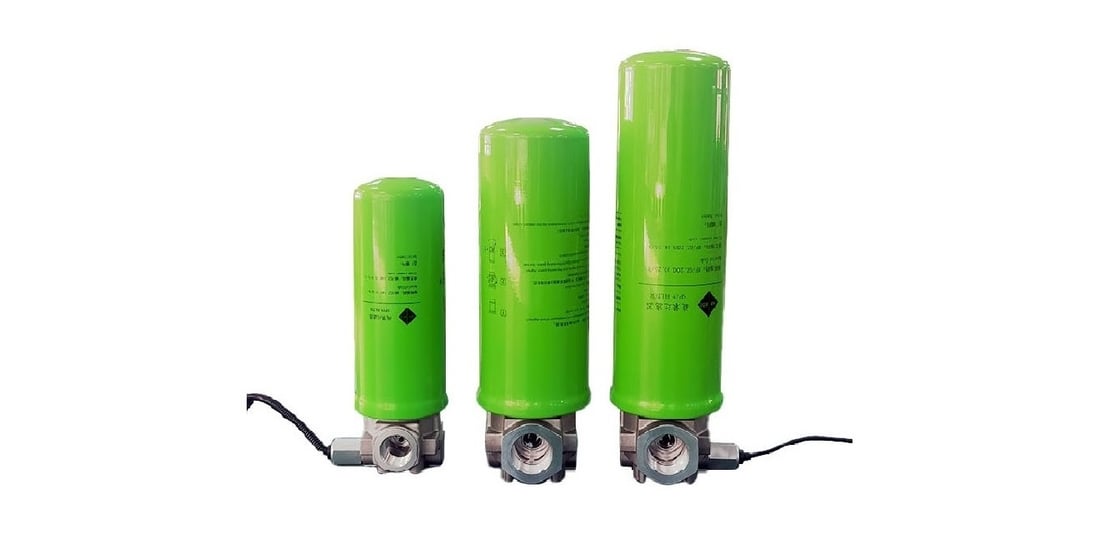What is the role of high pressure rotary filter?