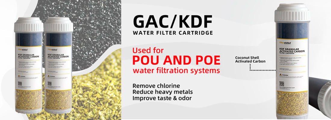 KDF GAC water filter