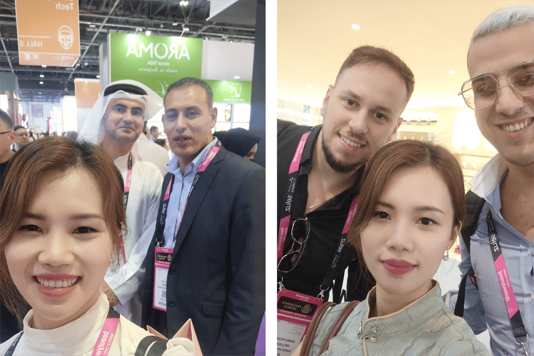 Eison Participated in Dubai Cosmetic and Perfume Exhibition