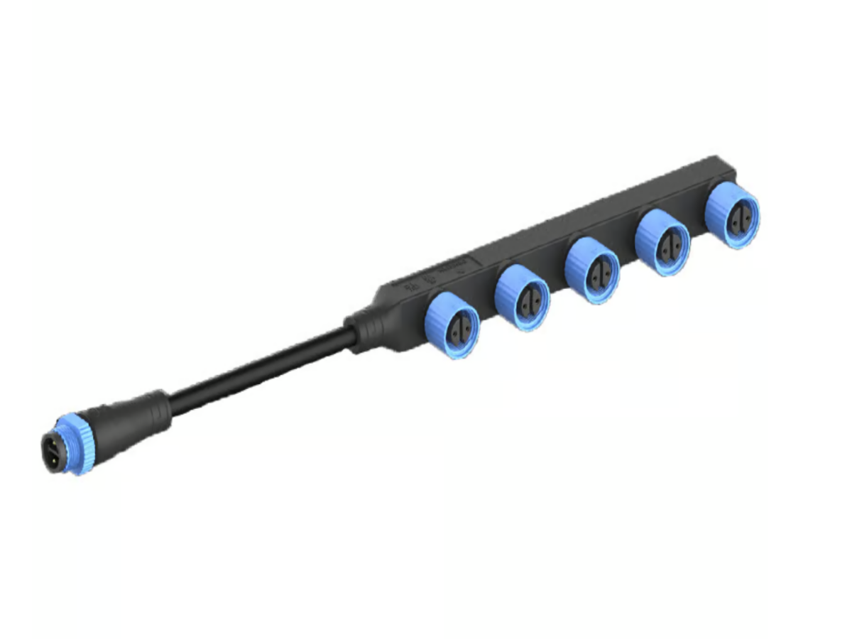 Illuminating Your Outdoors with M15-F Modular Cable With Male Plug Series Connection 1+5