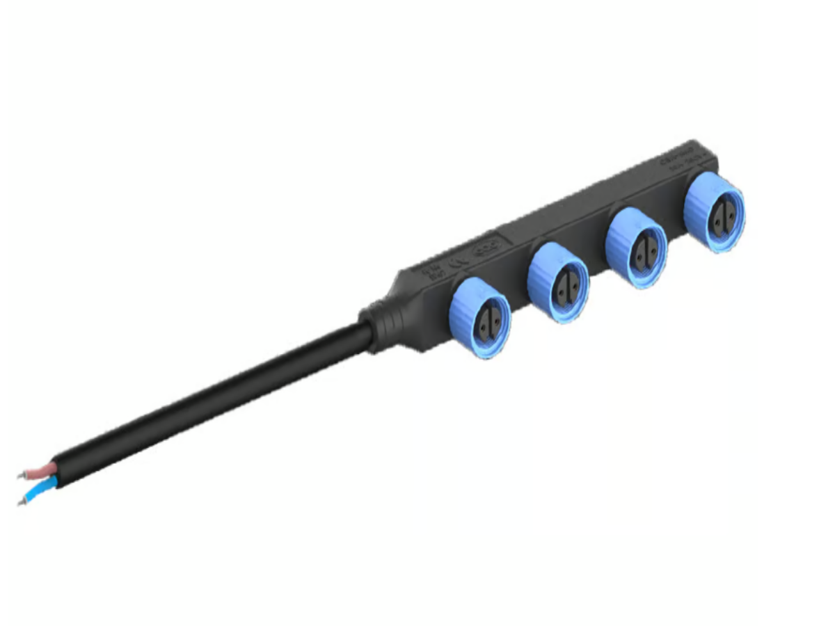 Simplify Your Outdoor LED Lighting Setup with M15-F Tin The End Of The Module Wire Series Connection 1+4