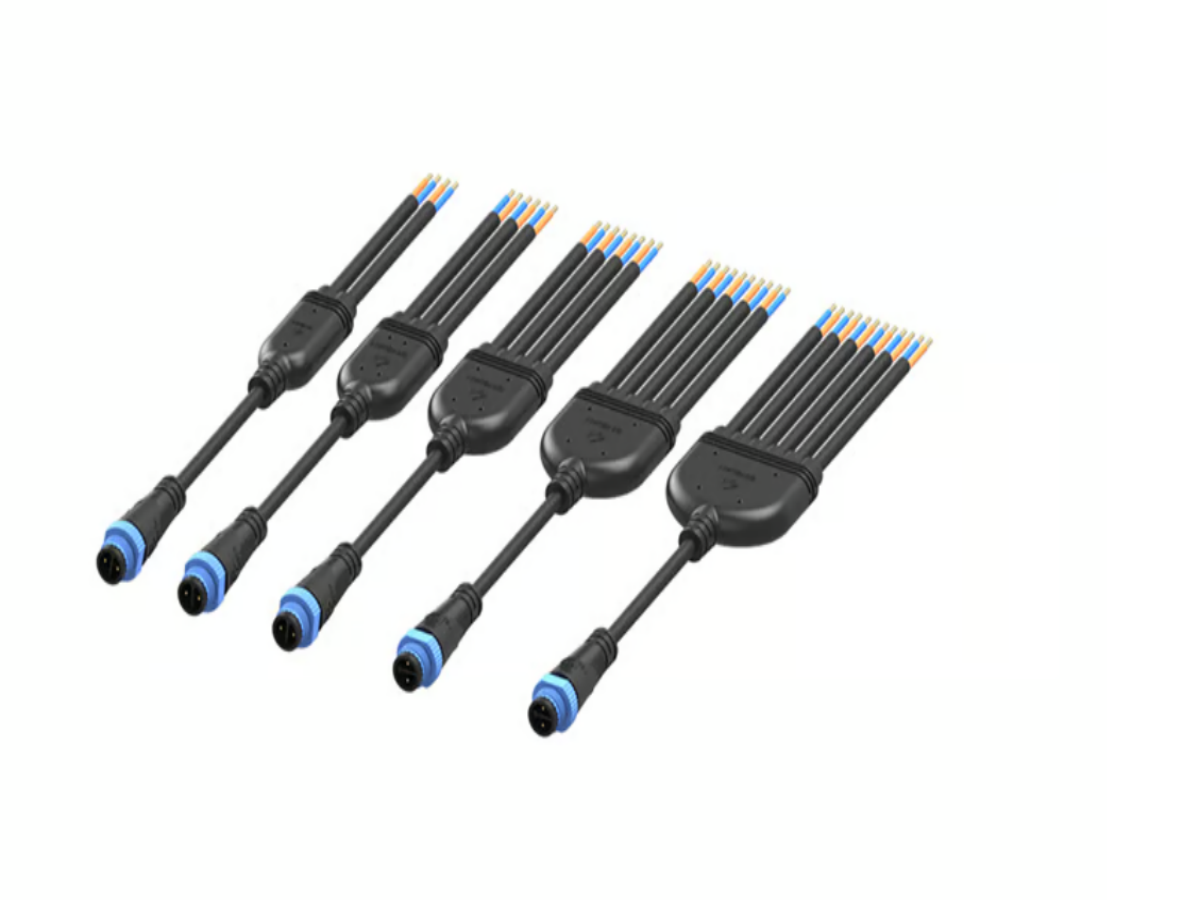 Durable and Versatile: The Y02-01 Waterproof Copper Alloy IP68 Pin Connector for Your Outdoor Lighting Needs