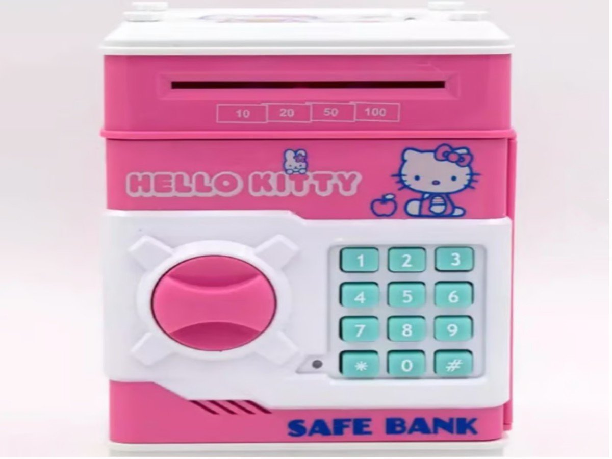 Experience Modern Savings with an ATM-Style Piggy Bank