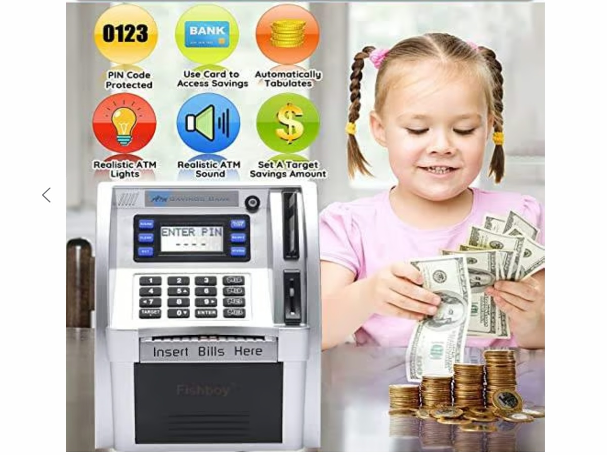 Kids ATM Piggy Bank: Teaching Financial Literacy in a Fun Way