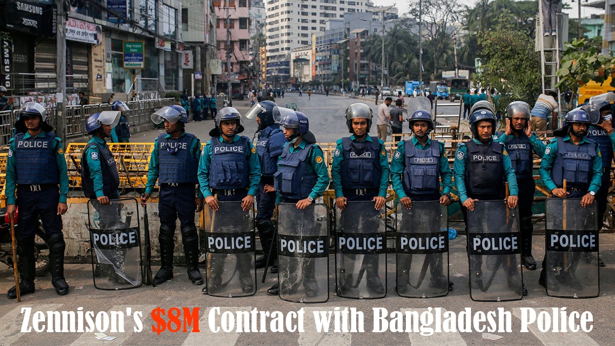 Zennison's $8M Contract Success with Bangladesh Police
