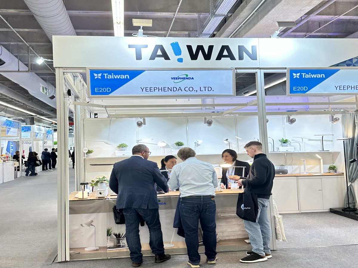 Yeephenda Illuminates the Frankfurt Lighting Fair in Taiwan