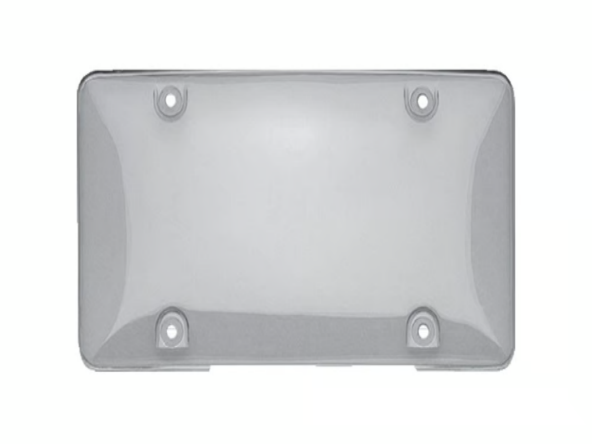 Acrylic-Transparent Protection Cover License Plate Frame