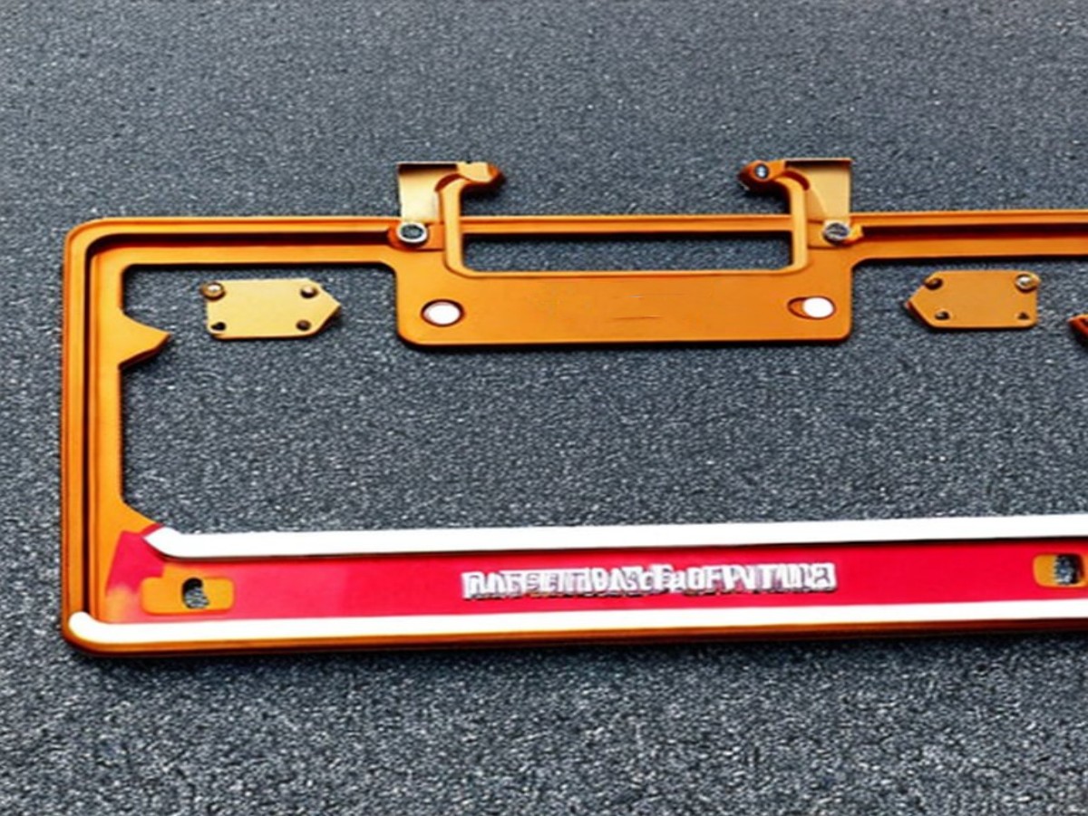 Decorative License Plate Frames