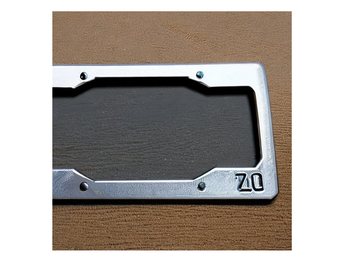 Lighted License Plate Frame