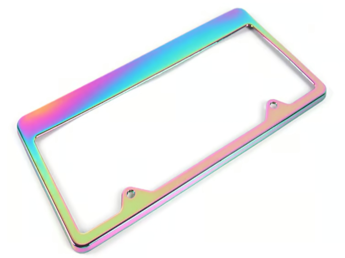 Pink License Plate Frames