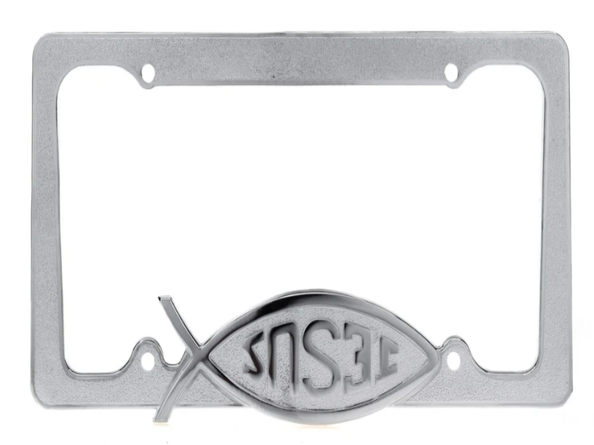 Custom Metal License Plate Frames