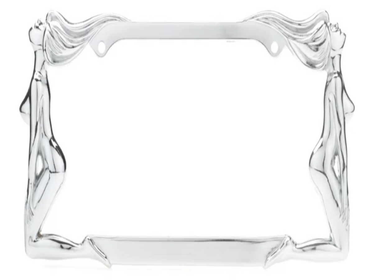 Beauty License Plate Frame