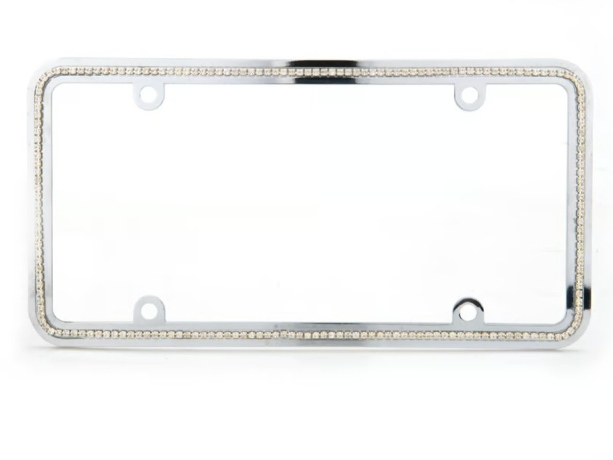 Diamond License Plate Frame