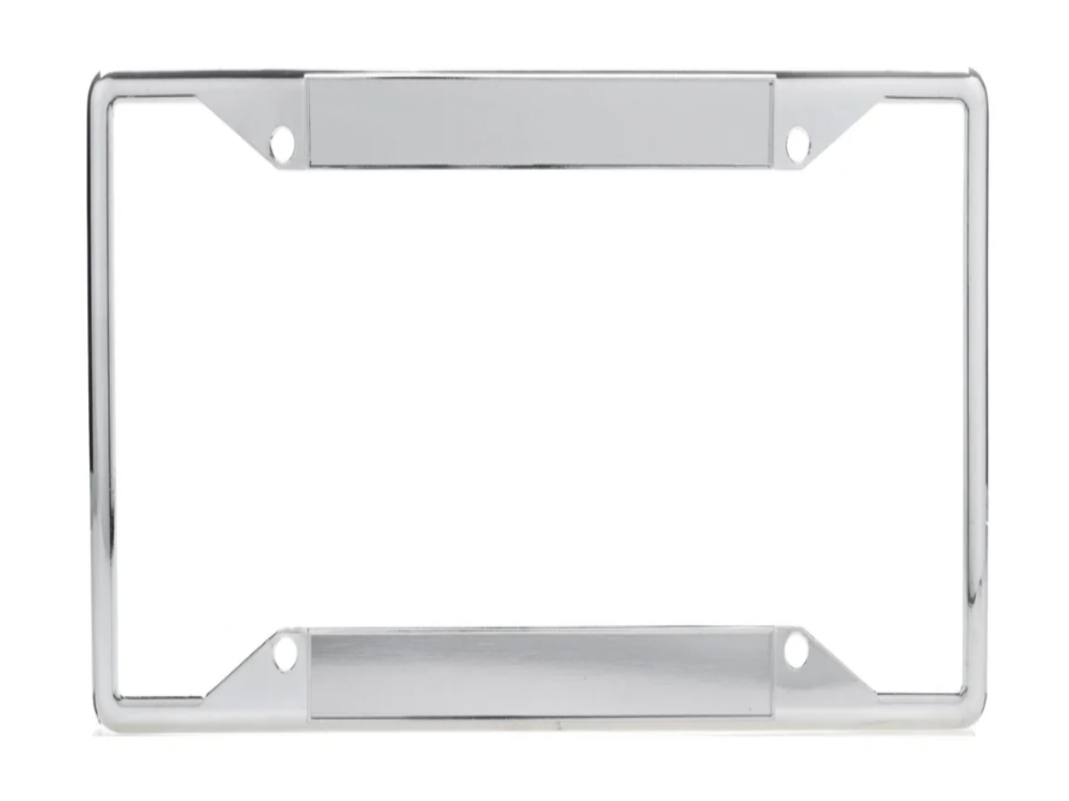 Blank License Plate Frame: The Perfect Canvas for Personalization and Promotion