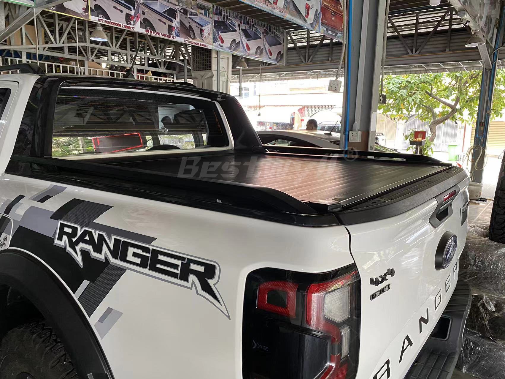 Electric Retractable Tonneau Cover For Ford Ranger Wildtrak 2022+