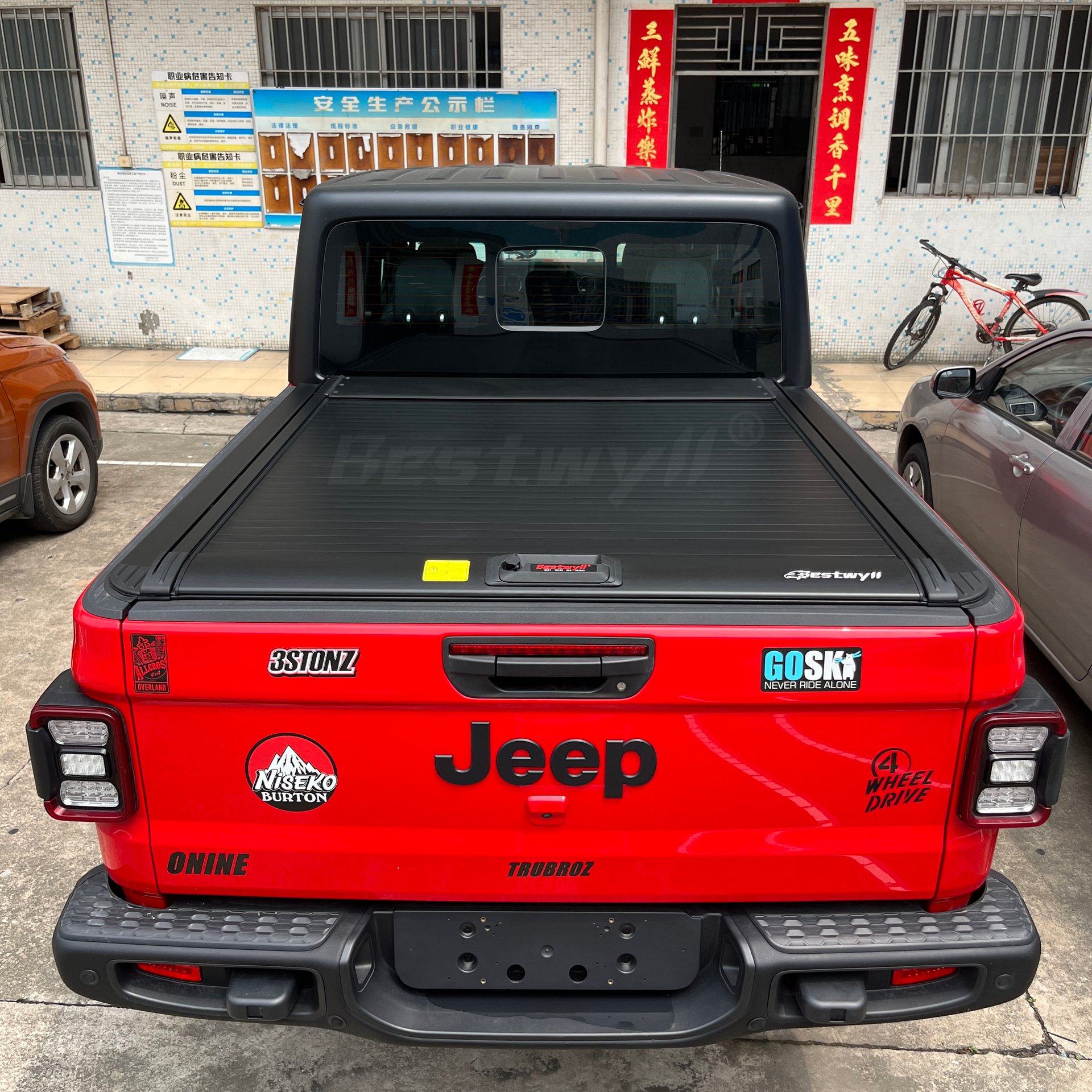 Manual Tonneau Cover For Jeep Gladiator Jt 5' 