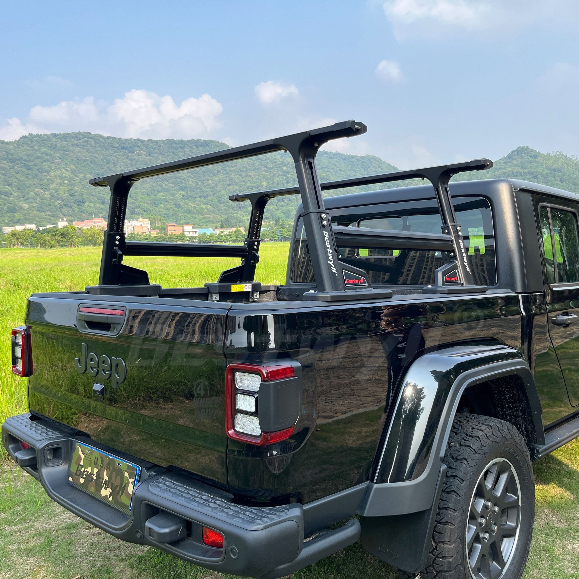 Pick Up Truck Bed Rack For Jeep Gladiator