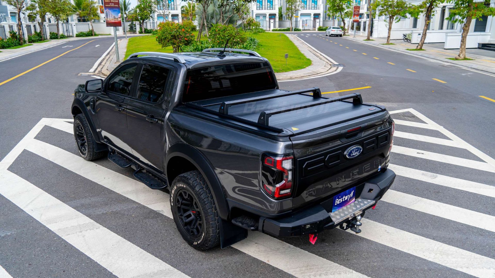 Automatic Retractable Boot Tonneau Cover For Ford Ranger Xlt