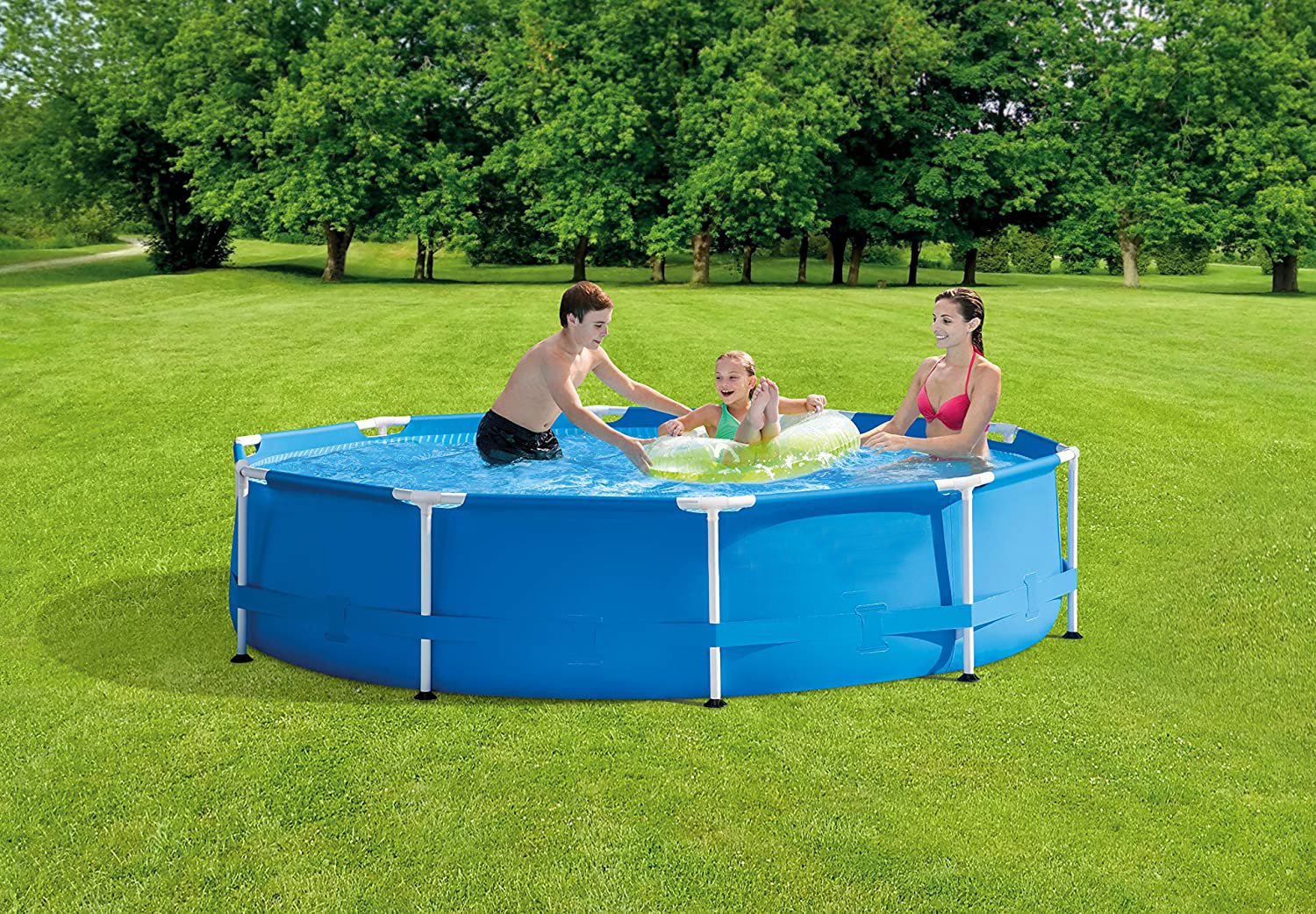 Intex 10ft X 30in Metal Frame Pool With Filter Pump