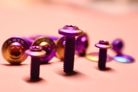 Titanium screws