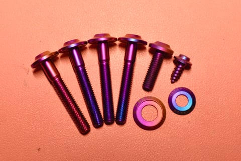 Titanium screws