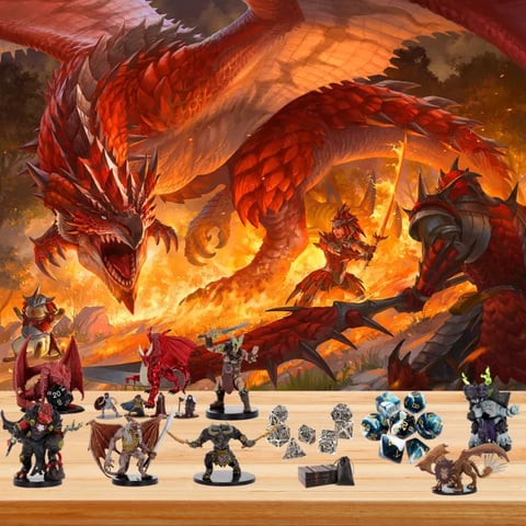 US 39.98 Dungeons & Dragons Advent Calendar🎁24 Gifts Are In It www