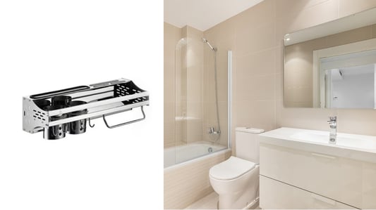 Maximizing Kitchen Efficiency with a Spice Rack with Hooks Wall Mount