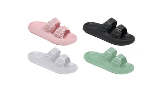Customization Options for Velcro Straps on Simple Women's Slides