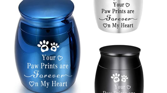 Embrace the enduring strength and beauty of a stainless steel memorial urn
