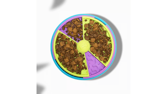 Revolutionizing Mealtime: The Benefits of a Rotating Three-Layer Dog Slow Food Bowl