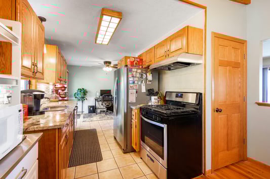Printed PVC Kitchen Mat - Stylish and Durable Floor Protection