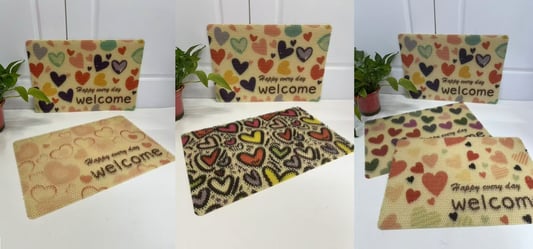 Eco-Friendly Recycled PET Door Mats - Sustainable Home Goods