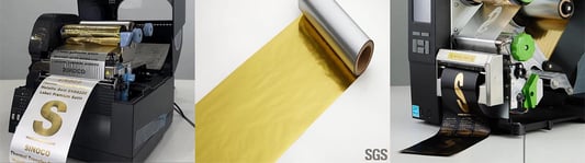 The Versatility of Metallic Gold Shiny Color Thermal Transfer Ribbon For Printing